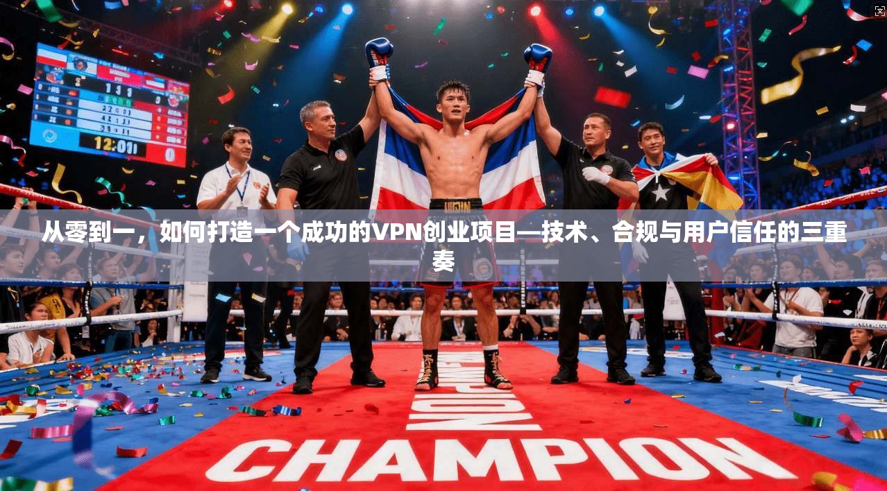 从零到一，如何打造一个成功的VPN创业项目—技术、合规与用户信任的三重奏