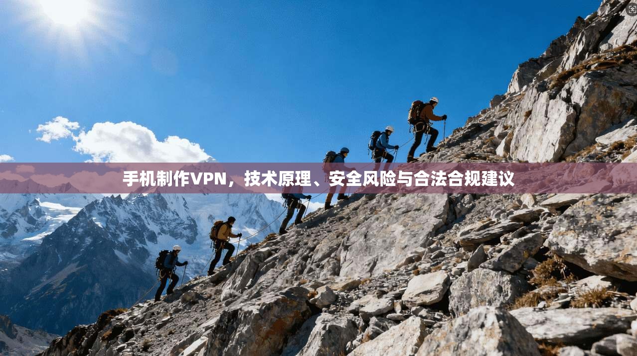 手机制作VPN，技术原理、安全风险与合法合规建议