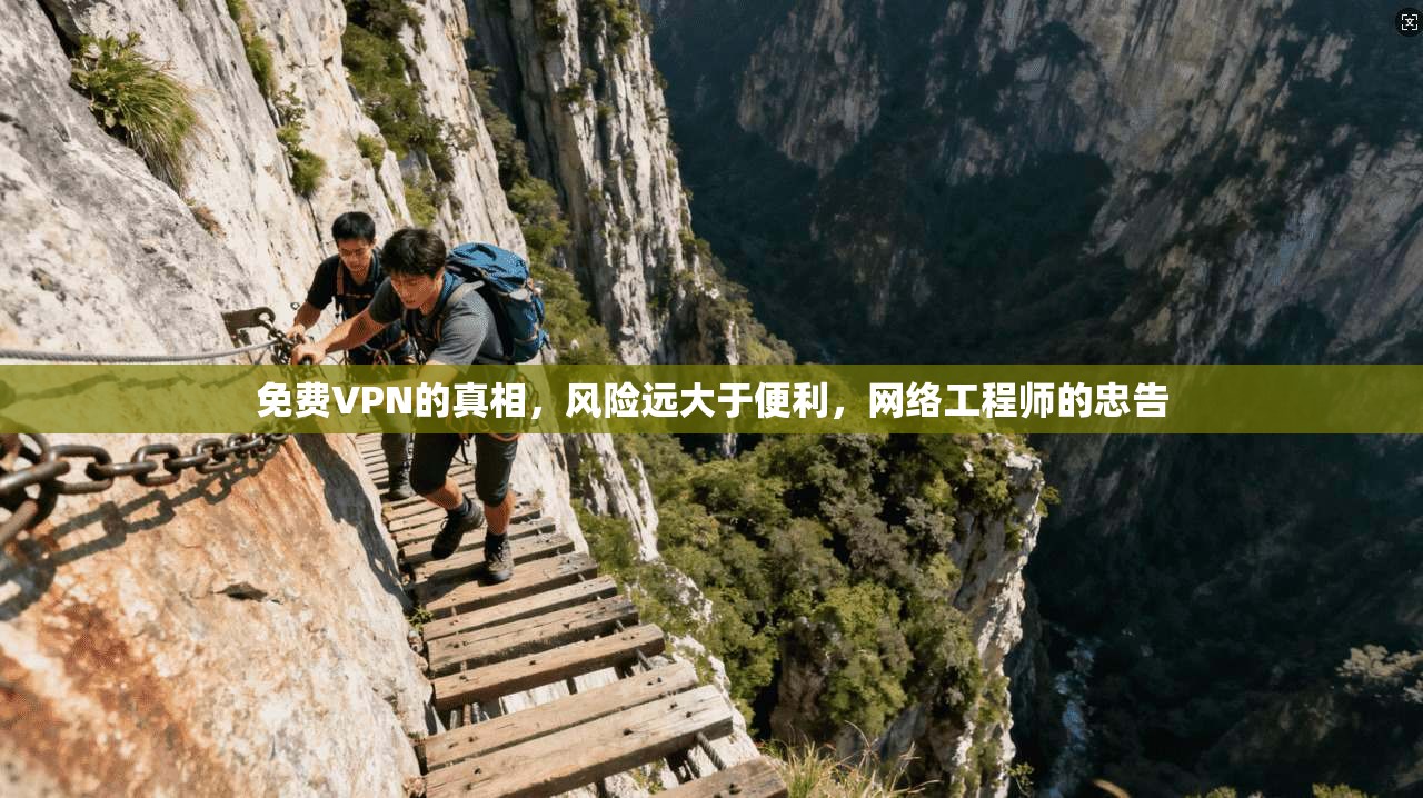 免费VPN的真相，风险远大于便利，网络工程师的忠告