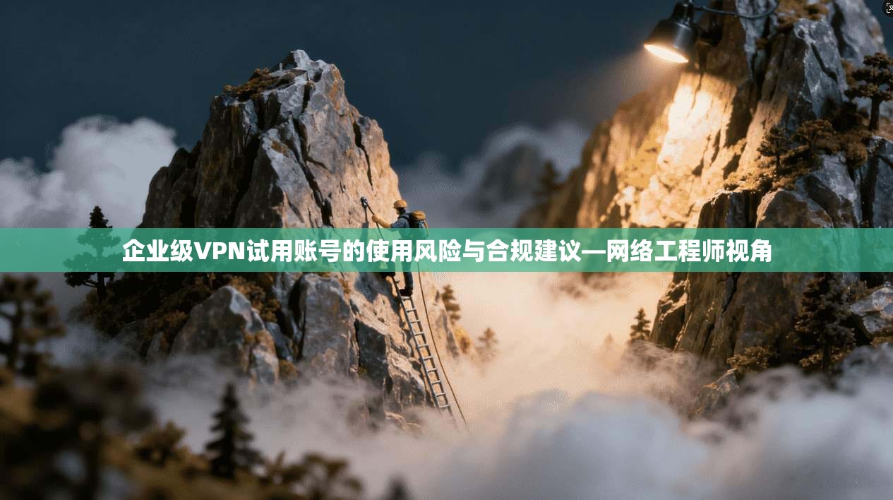 企业级VPN试用账号的使用风险与合规建议—网络工程师视角