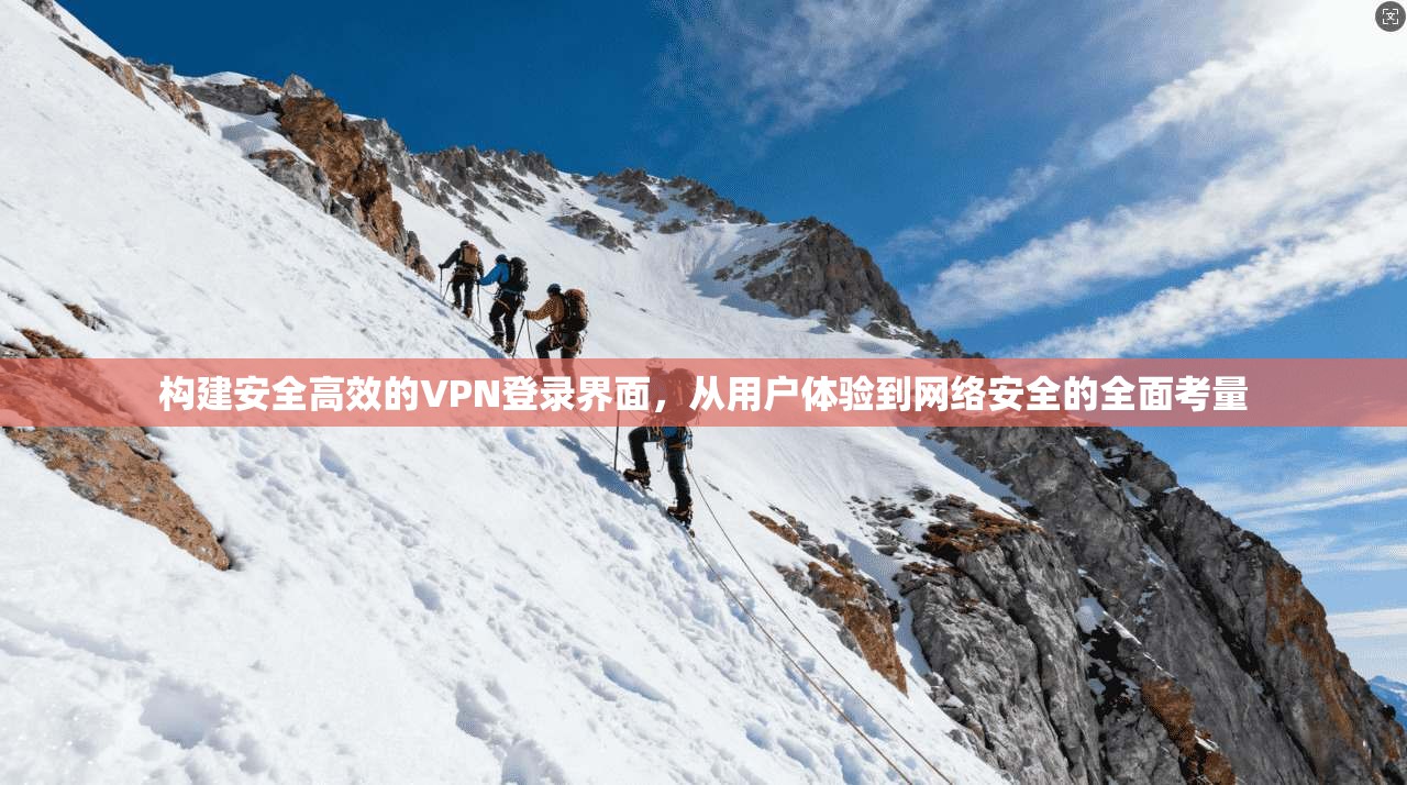构建安全高效的VPN登录界面，从用户体验到网络安全的全面考量