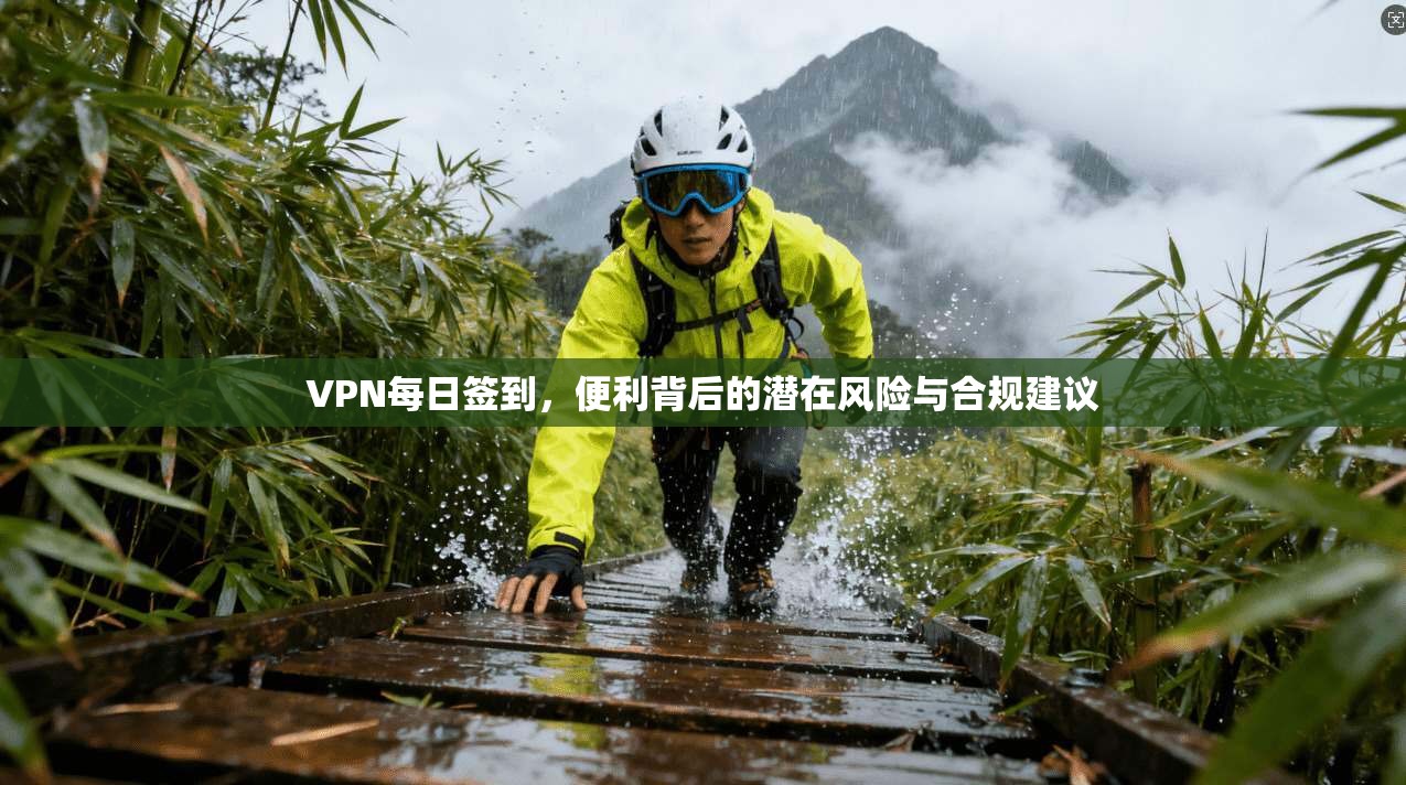 VPN每日签到，便利背后的潜在风险与合规建议