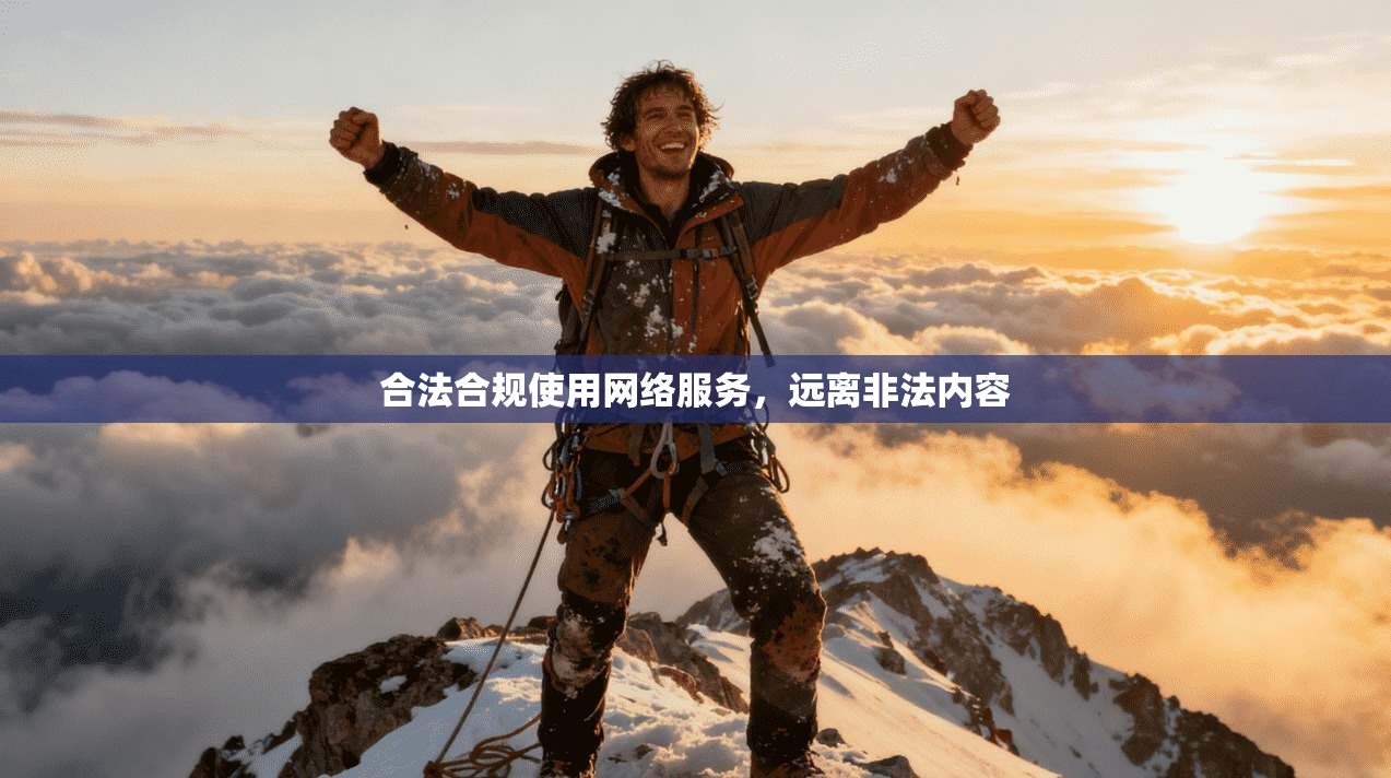 合法合规使用网络服务，远离非法内容