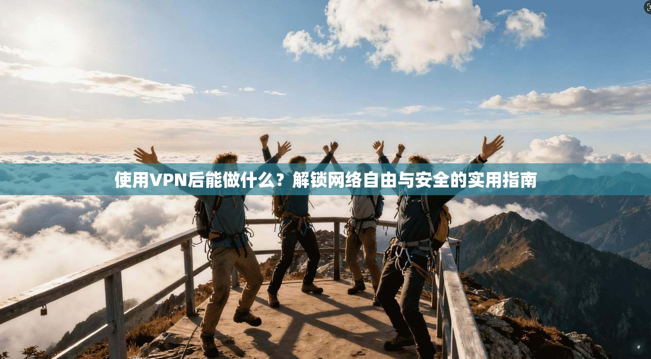 使用VPN后能做什么？解锁网络自由与安全的实用指南