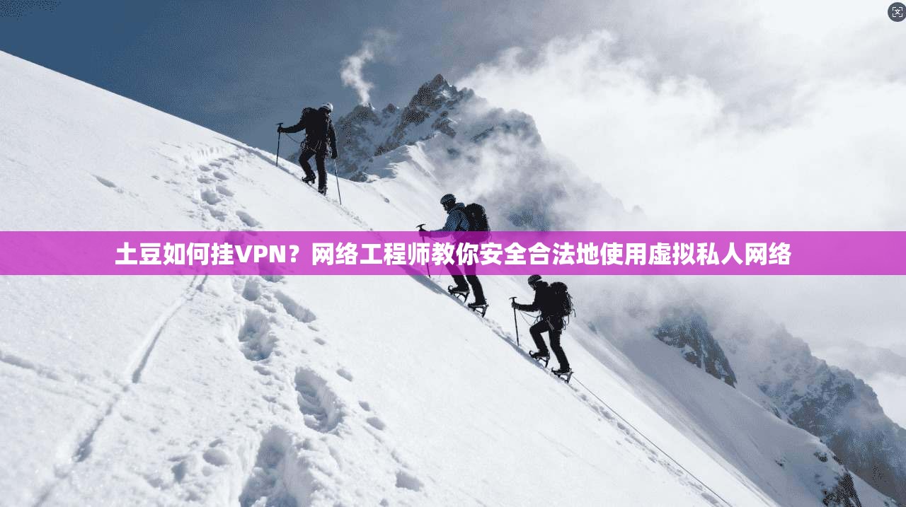 土豆如何挂VPN？网络工程师教你安全合法地使用虚拟私人网络
