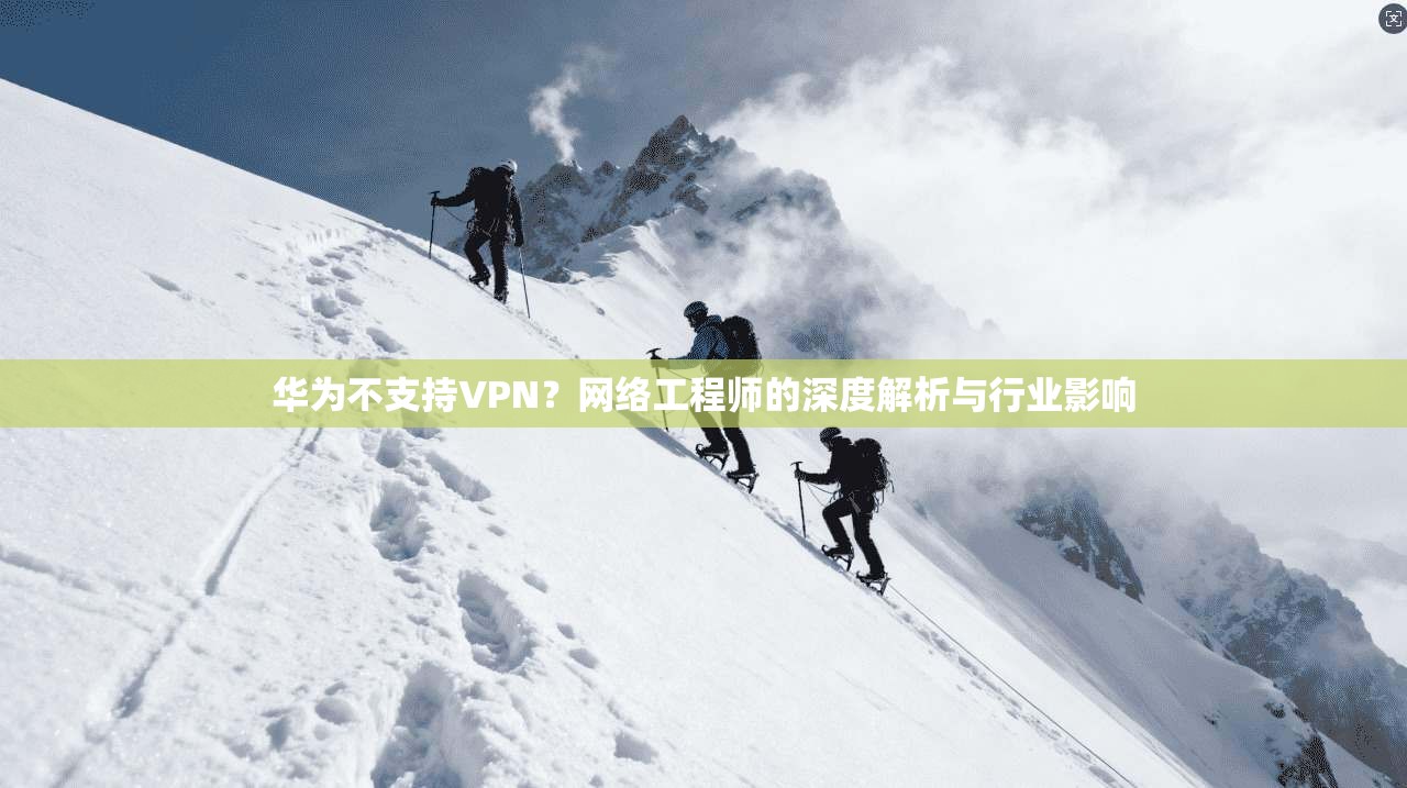 华为不支持VPN？网络工程师的深度解析与行业影响