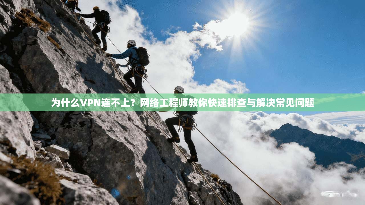为什么VPN连不上？网络工程师教你快速排查与解决常见问题