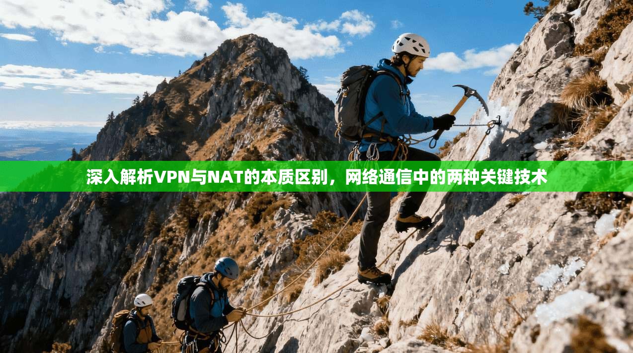 深入解析VPN与NAT的本质区别，网络通信中的两种关键技术