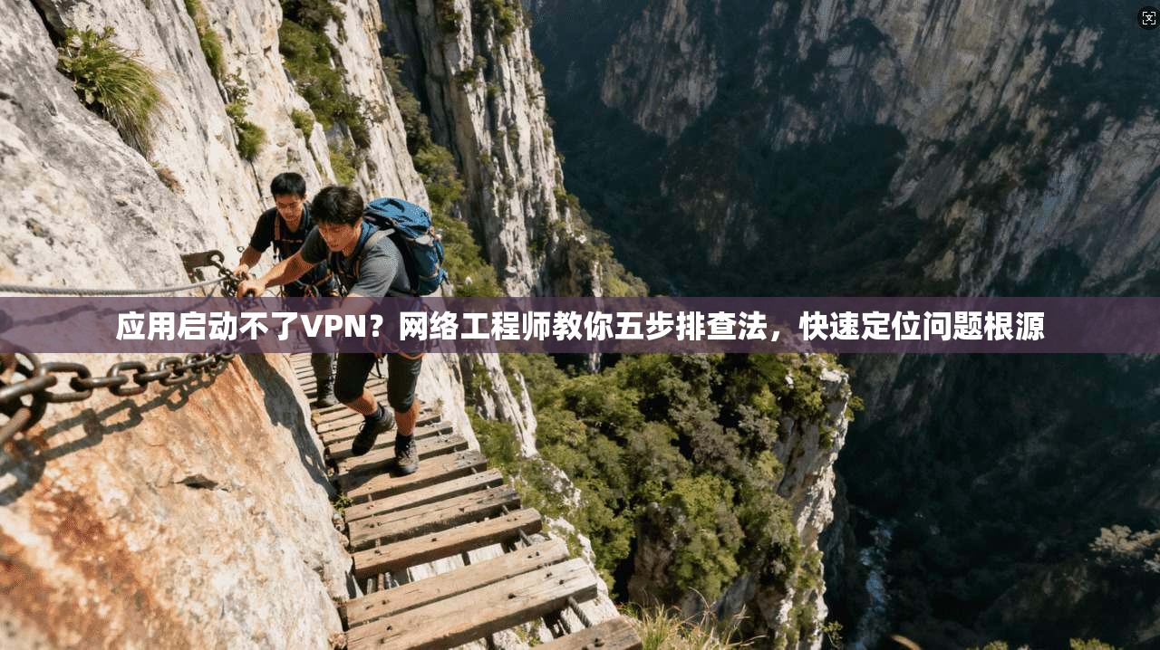 应用启动不了VPN？网络工程师教你五步排查法，快速定位问题根源