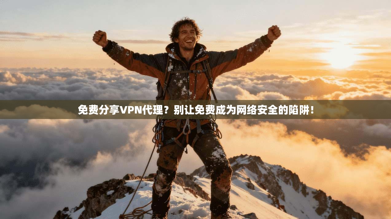 免费分享VPN代理？别让免费成为网络安全的陷阱！