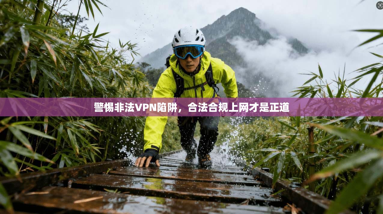 警惕非法VPN陷阱，合法合规上网才是正道
