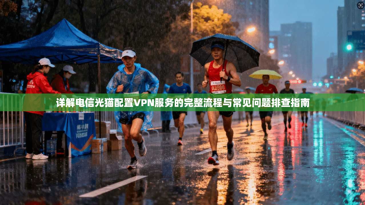 详解电信光猫配置VPN服务的完整流程与常见问题排查指南