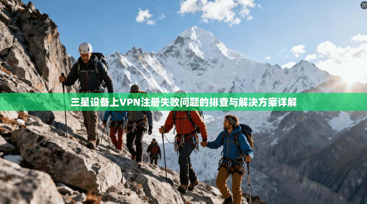 三星设备上VPN注册失败问题的排查与解决方案详解