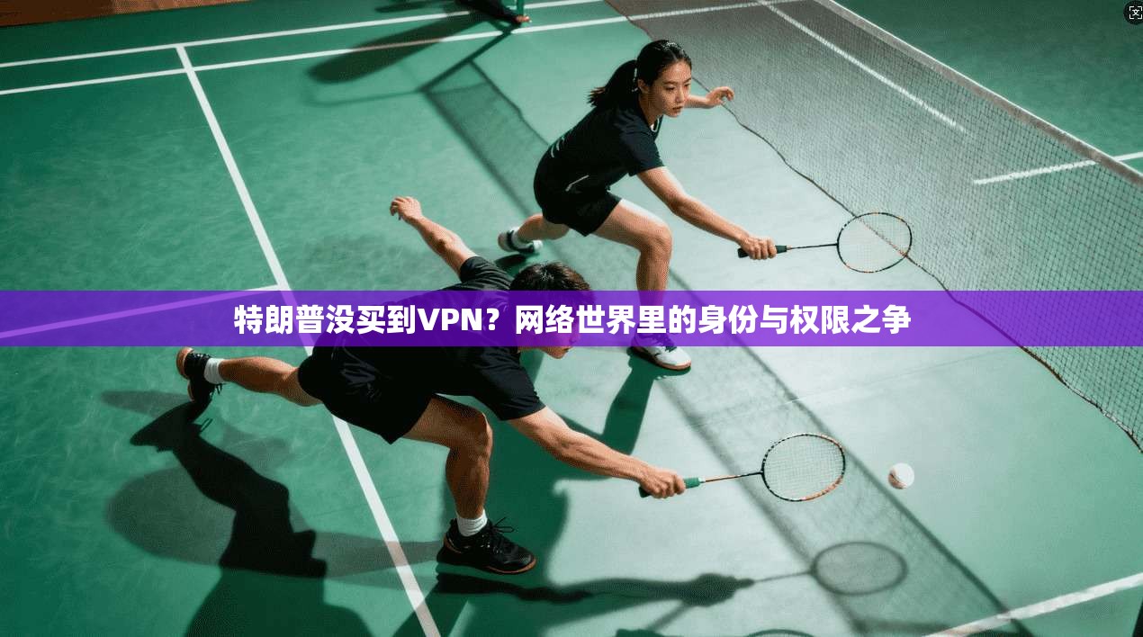 特朗普没买到VPN？网络世界里的身份与权限之争
