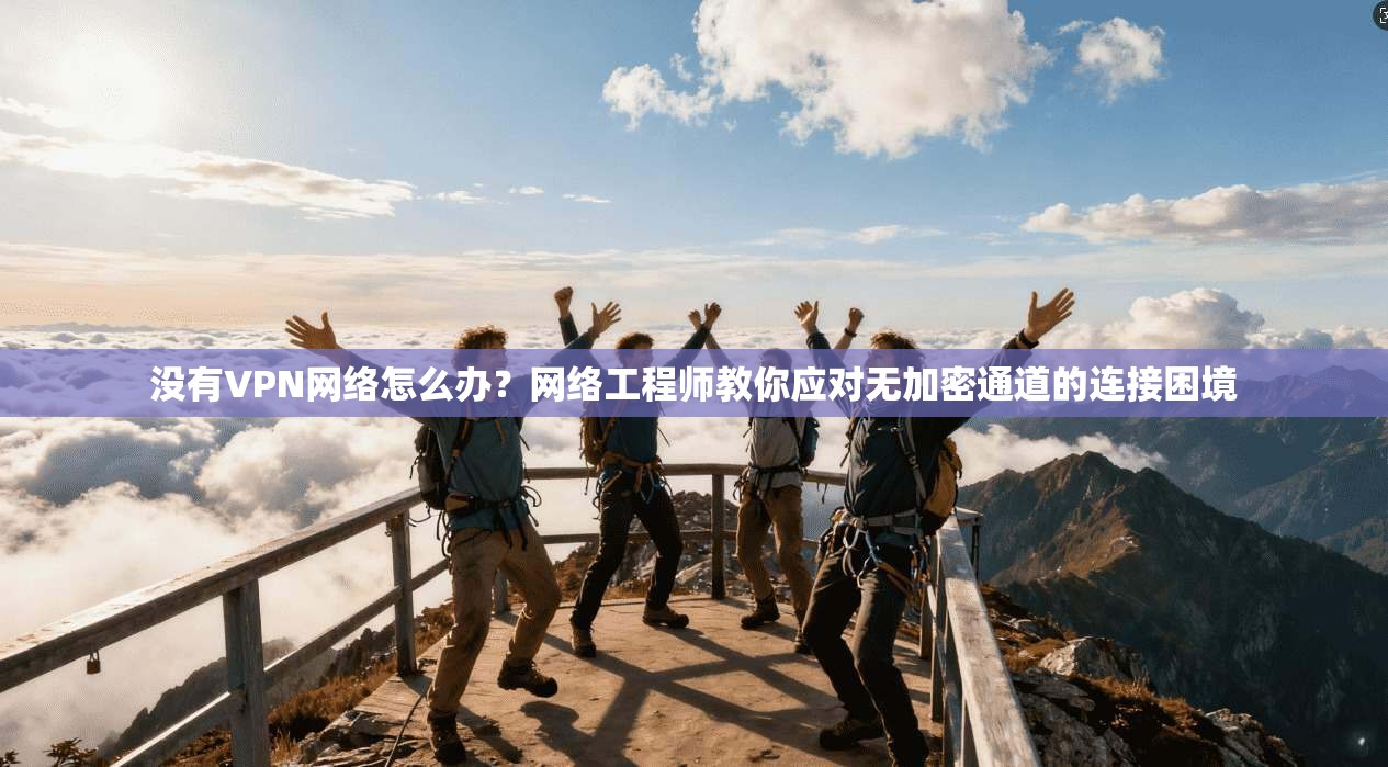 没有VPN网络怎么办？网络工程师教你应对无加密通道的连接困境