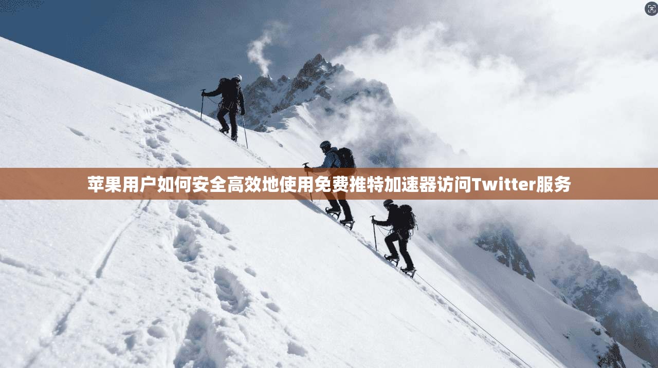 苹果用户如何安全高效地使用免费推特加速器访问Twitter服务