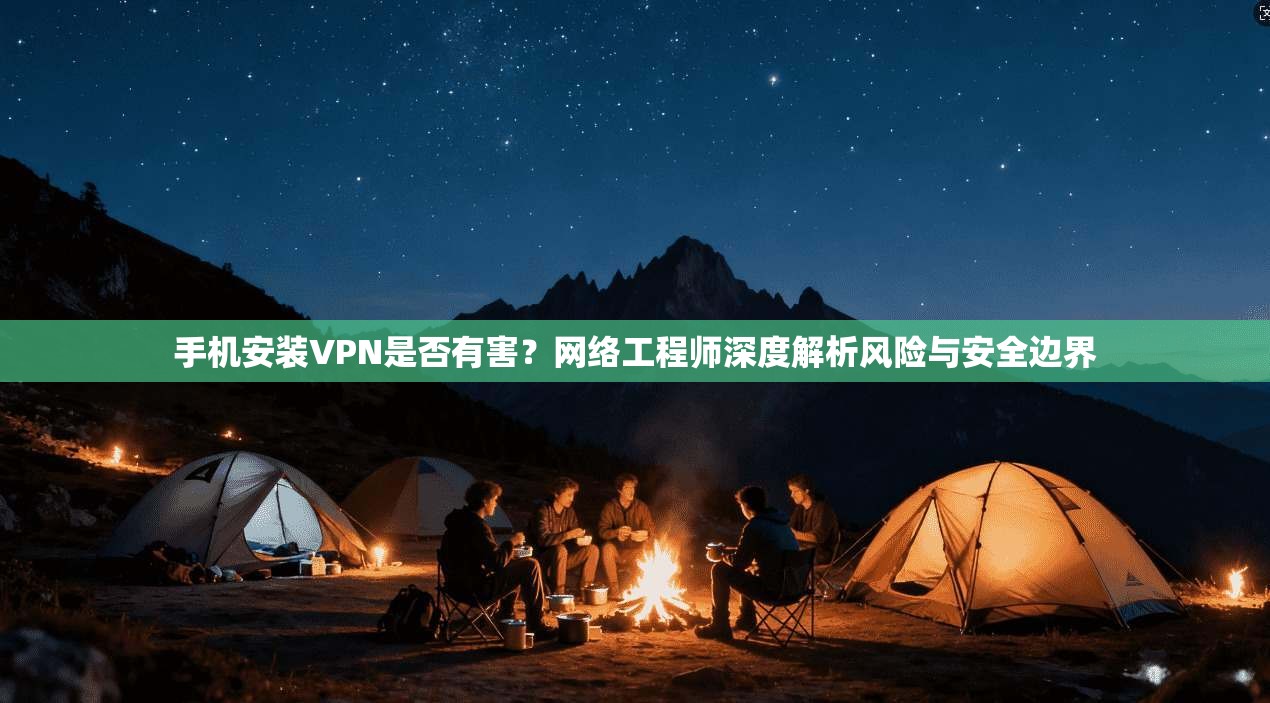 手机安装VPN是否有害？网络工程师深度解析风险与安全边界