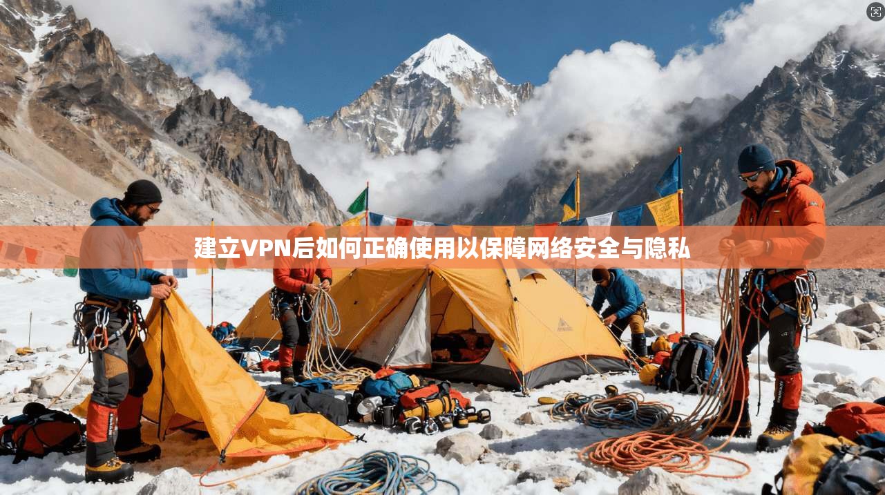 建立VPN后如何正确使用以保障网络安全与隐私