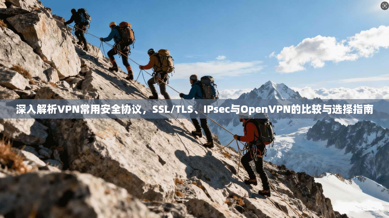 深入解析VPN常用安全协议，SSL/TLS、IPsec与OpenVPN的比较与选择指南