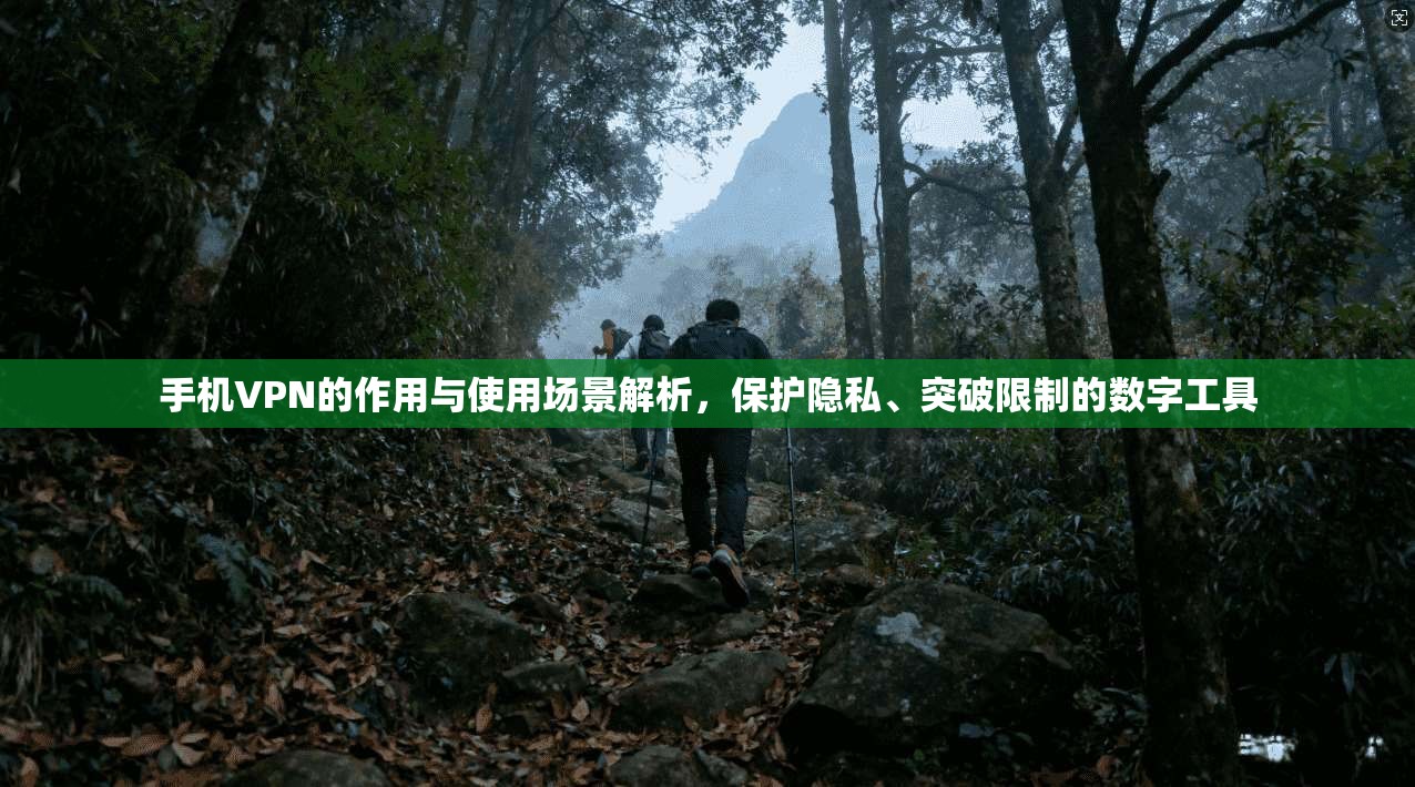 手机VPN的作用与使用场景解析，保护隐私、突破限制的数字工具