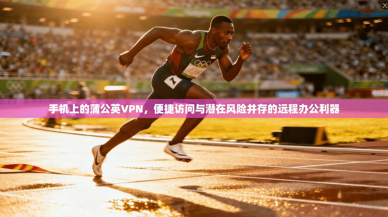 手机上的蒲公英VPN，便捷访问与潜在风险并存的远程办公利器