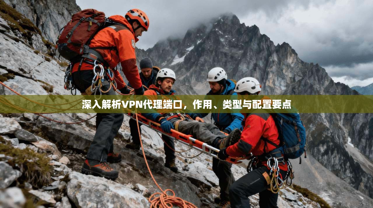 深入解析VPN代理端口，作用、类型与配置要点