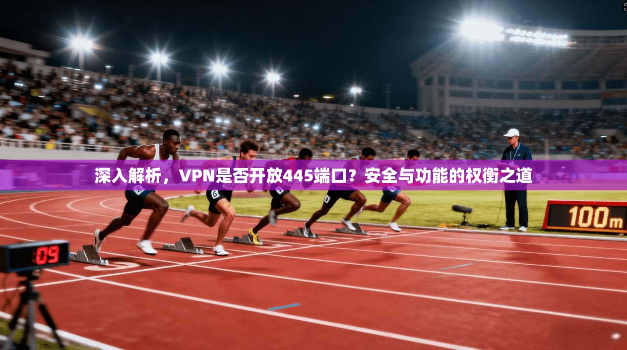 深入解析，VPN是否开放445端口？安全与功能的权衡之道