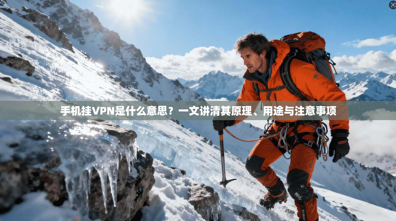 手机挂VPN是什么意思？一文讲清其原理、用途与注意事项