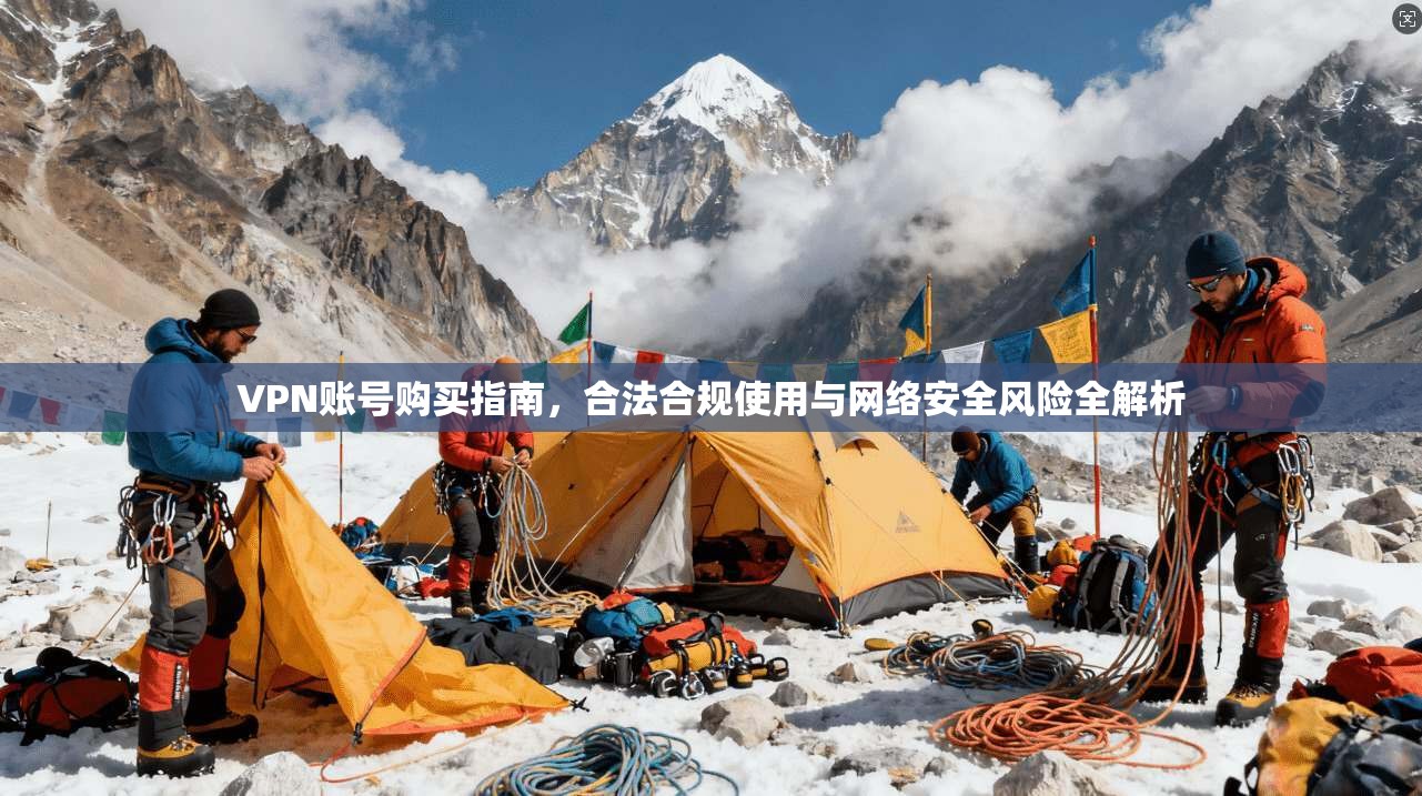 VPN账号购买指南，合法合规使用与网络安全风险全解析