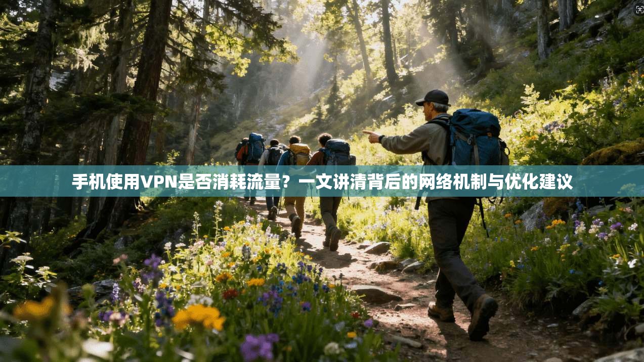 手机使用VPN是否消耗流量？一文讲清背后的网络机制与优化建议