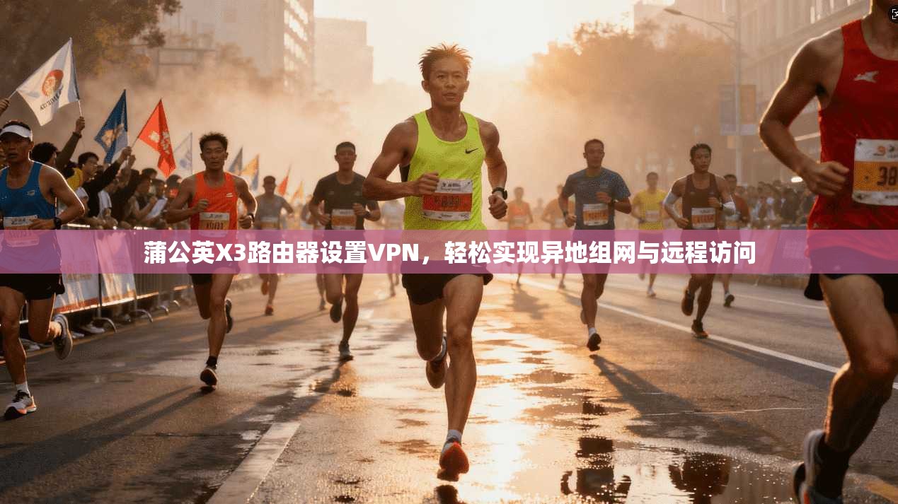 蒲公英X3路由器设置VPN，轻松实现异地组网与远程访问