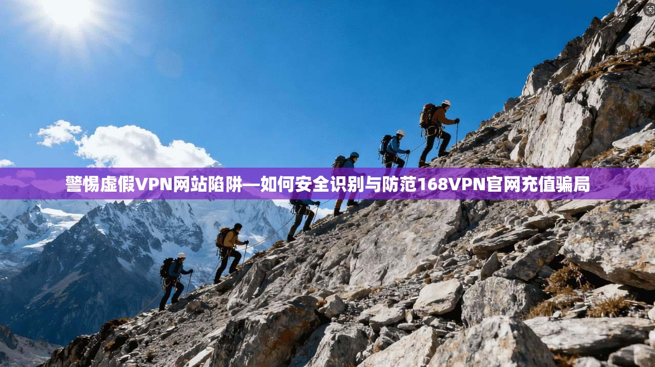 警惕虚假VPN网站陷阱—如何安全识别与防范168VPN官网充值骗局