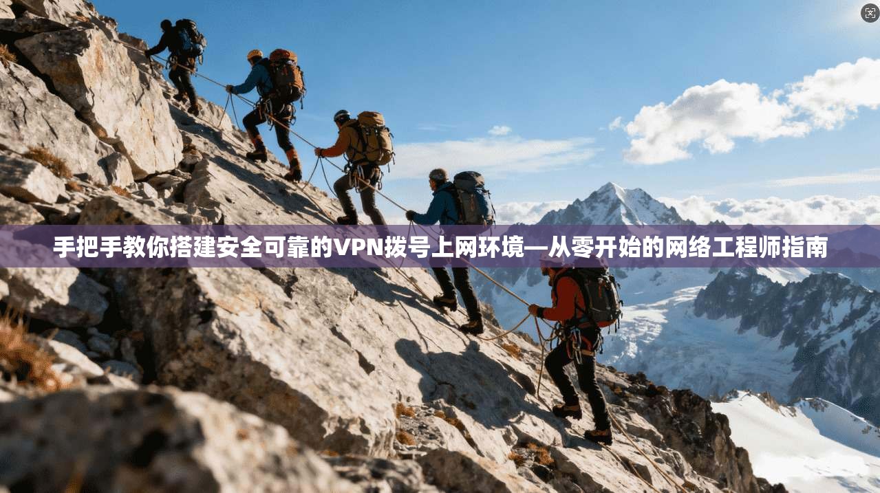 手把手教你搭建安全可靠的VPN拨号上网环境—从零开始的网络工程师指南