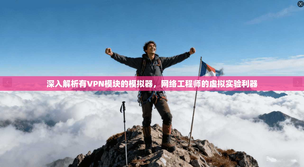 深入解析有VPN模块的模拟器，网络工程师的虚拟实验利器