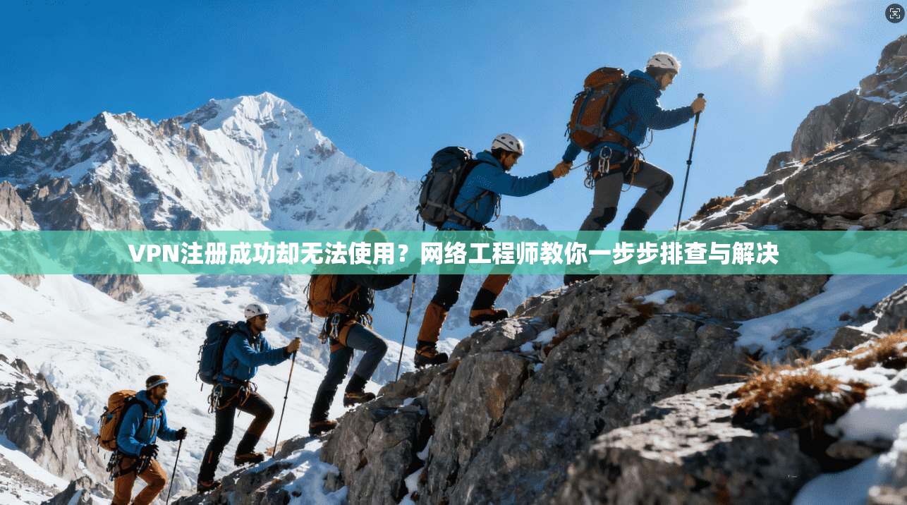 VPN注册成功却无法使用？网络工程师教你一步步排查与解决