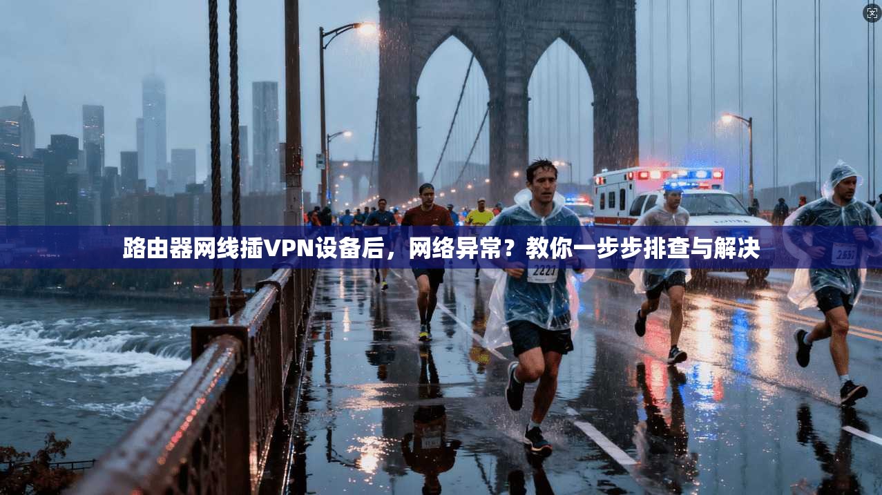 路由器网线插VPN设备后，网络异常？教你一步步排查与解决