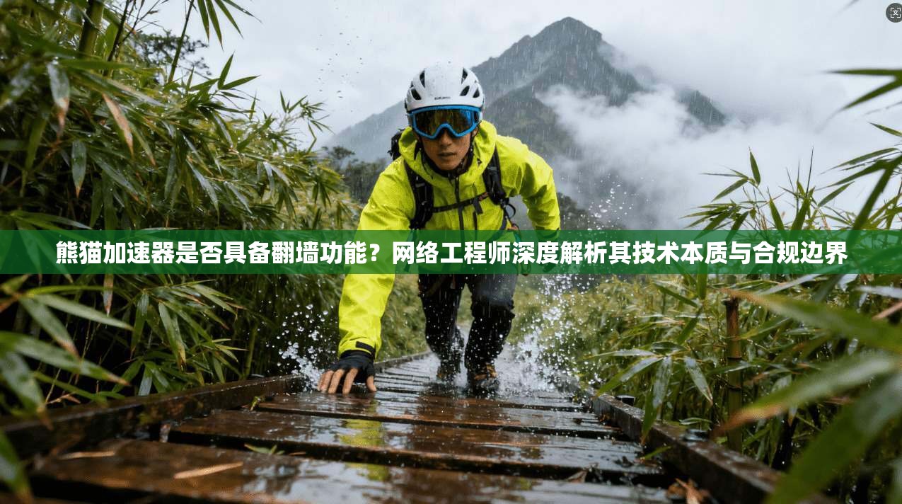 熊猫加速器是否具备翻墙功能？网络工程师深度解析其技术本质与合规边界