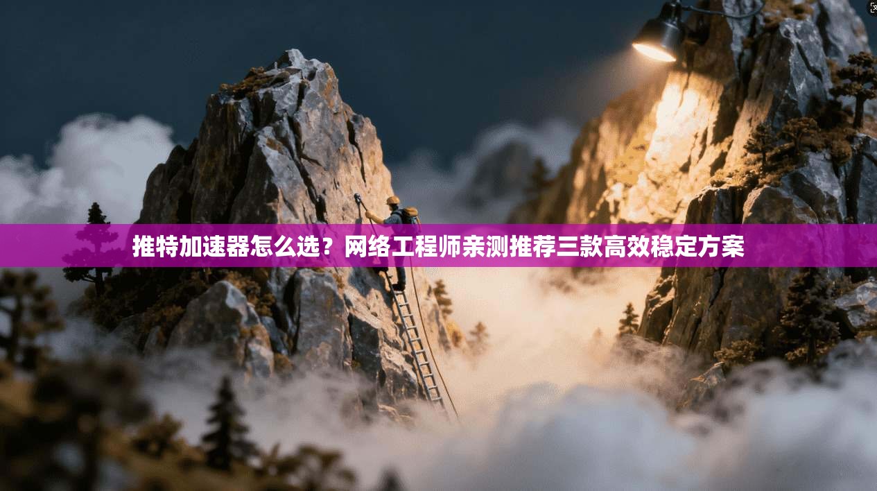 推特加速器怎么选？网络工程师亲测推荐三款高效稳定方案