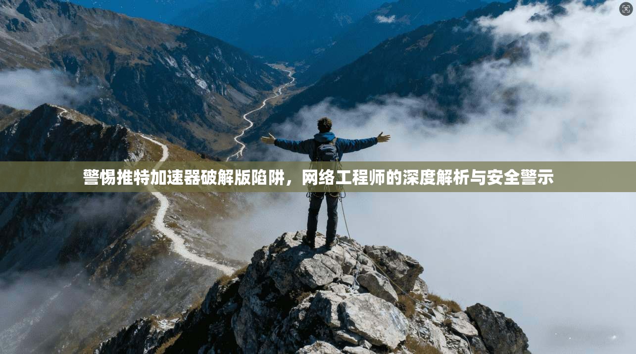 警惕推特加速器破解版陷阱，网络工程师的深度解析与安全警示