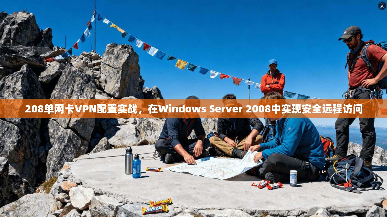 208单网卡VPN配置实战，在Windows Server 2008中实现安全远程访问