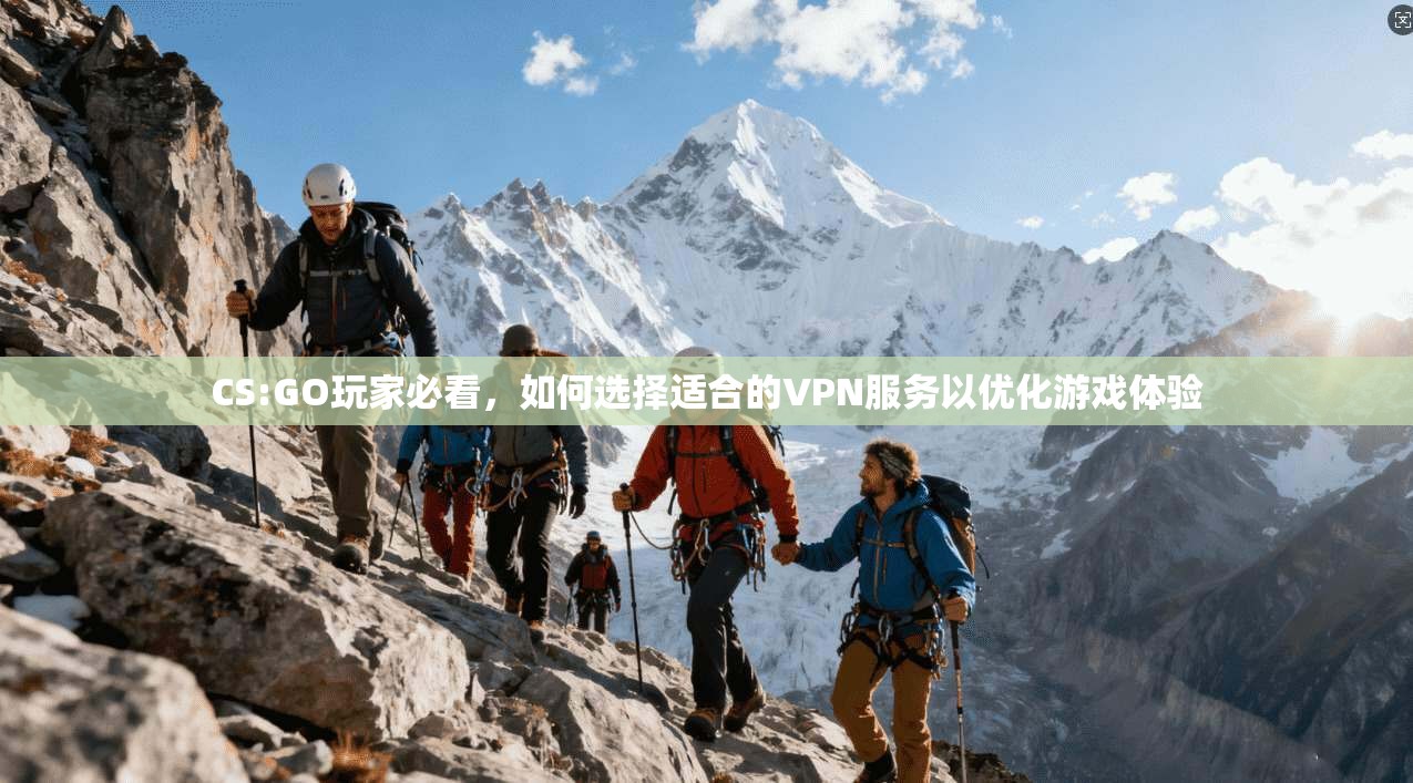 CS:GO玩家必看，如何选择适合的VPN服务以优化游戏体验