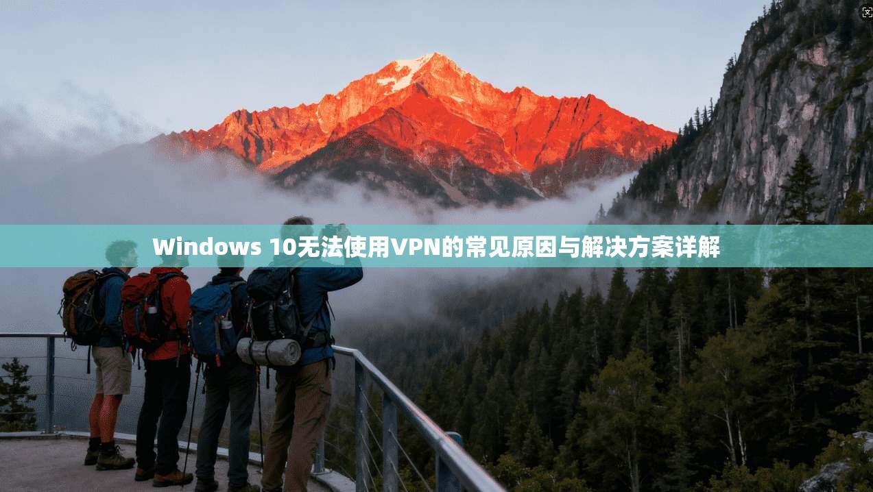 Windows 10无法使用VPN的常见原因与解决方案详解 Windows 10无法使用VPN的常见原因与解决方案详解